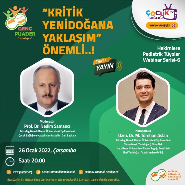 KRİTİK YENİDOĞANA YAKLAŞIM