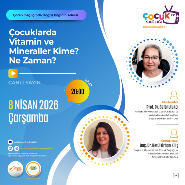 Çocuklarda Vitamin ve Mineraller Kime? Ne Zaman?